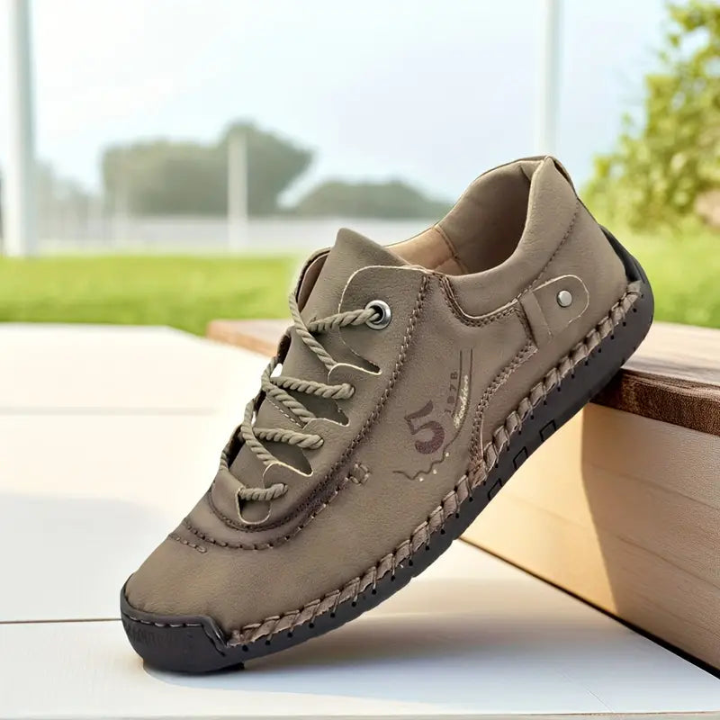 Handcrafted Classic Women's Casual Sneakers, Vintage Orthopedic Ankle Boots