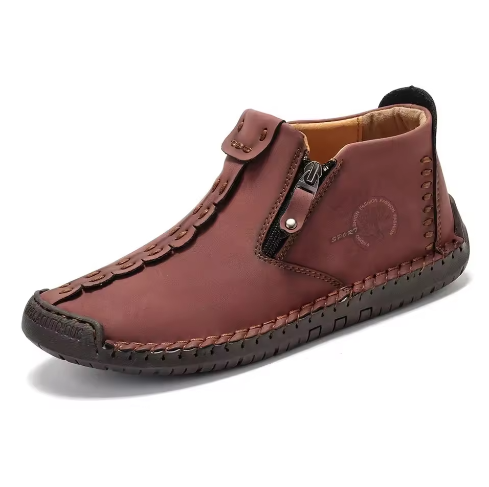New Arrival Sale 50% Off🔥Men’s Classic Orthopedic Leather Ankle Boots – All-Season Comfort, Handcrafted Style