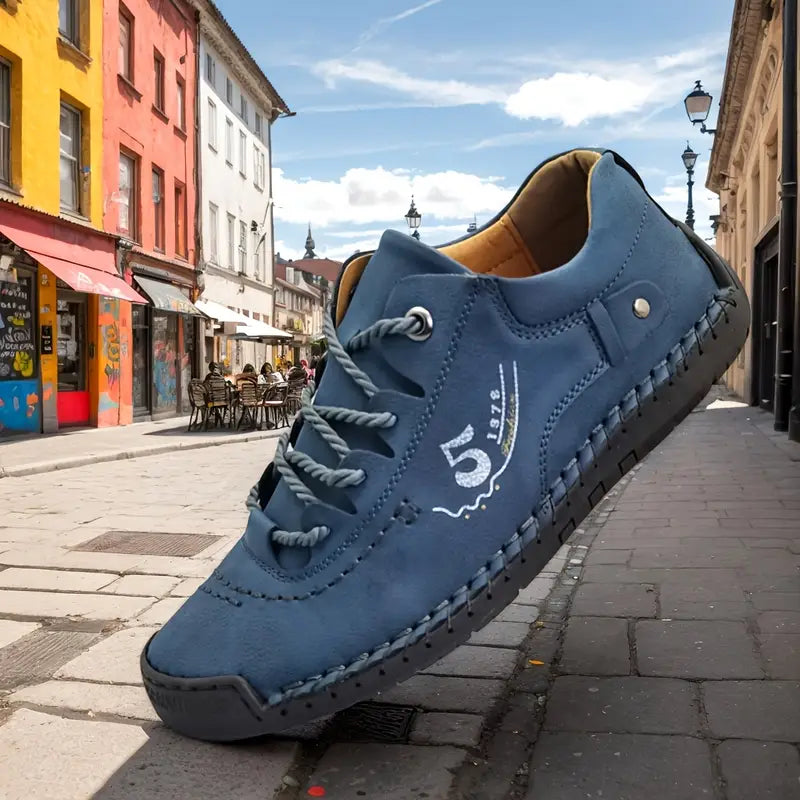 Handcrafted Classic Women's Casual Sneakers, Vintage Orthopedic Ankle Boots
