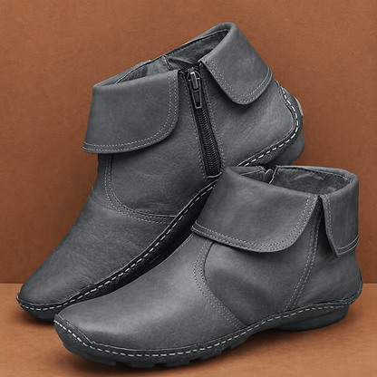 Marlowe™ Easy-Zip Roomy-Toe Ankle Boots