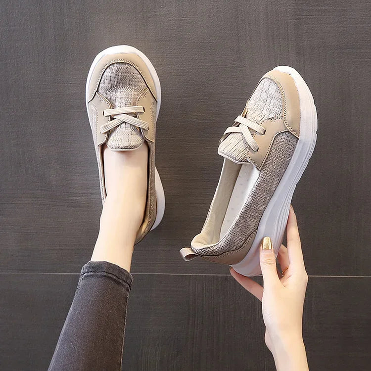 2023 New-in🔥Women Super soft Orthopedic Shoes, Breathable Arch Support Slip-on Shoes