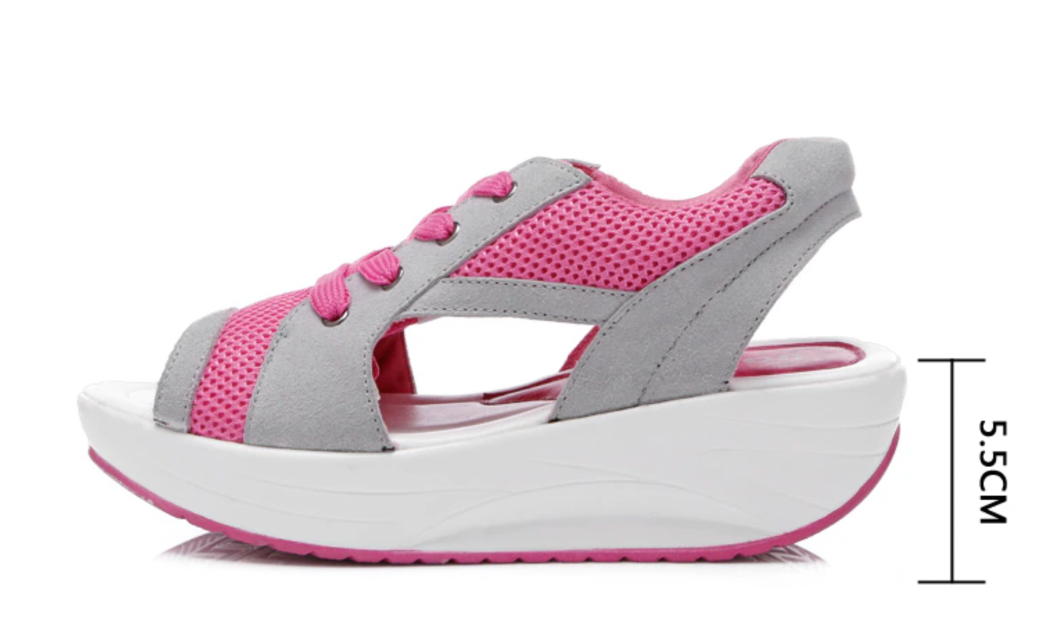On This Week Sale Off 50%🔥Women Platform Soft Wide Fit Adjustable Sandals, Open Toe Mesh Comfortable Sandals