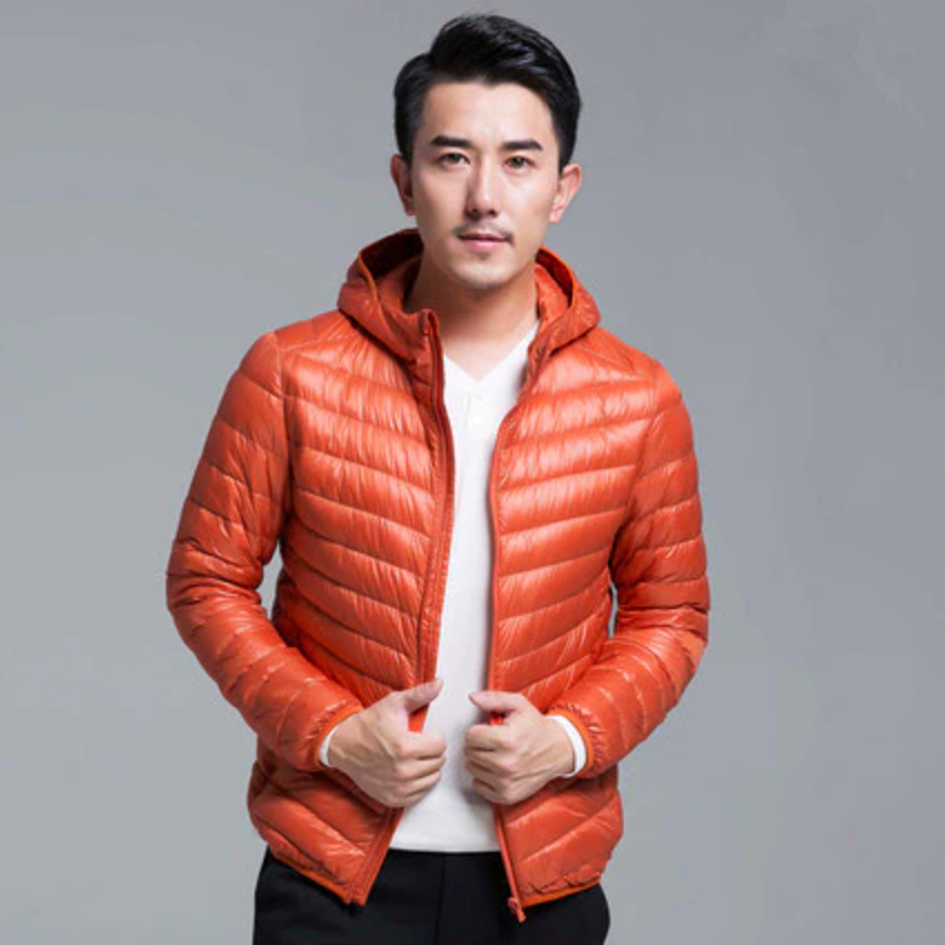 Men's Ultra Lightweight Packable Down Jacket