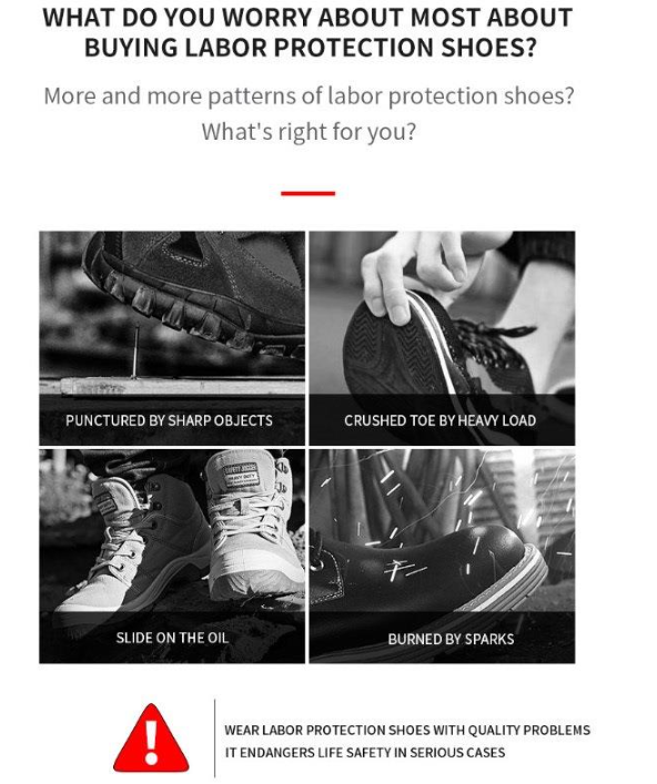 On This Week Sale OFF 50%🔥2023 Indestructible Safety Shoes Men Steel Toe Sneakers