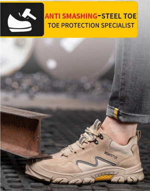 On This Week Sale OFF 50%🔥2023 Indestructible Safety Shoes Men Steel Toe Sneakers