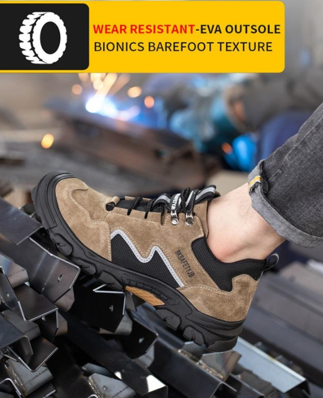 On This Week Sale OFF 50%🔥2023 Indestructible Safety Shoes Men Steel Toe Sneakers