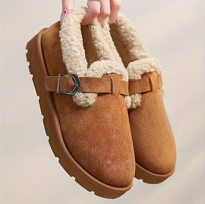 Cozy Orthopedic Winter Slip-on – Warm Lined Slip-On Comfort Shoes