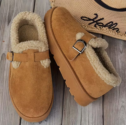 Cozy Orthopedic Winter Slip-on – Warm Lined Slip-On Comfort Shoes