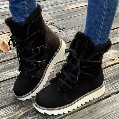 🎄Early Christmas Sale 50%❤️Women's Orthopedic Winter Warm Fur Snow Boots