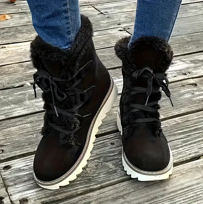 🎄Early Christmas Sale 50%❤️Women's Orthopedic Winter Warm Fur Snow Boots