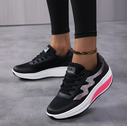 On This Week Sale Off 50%🔥Women's Orthopedic Corrector Walking Sneakers, Comfortable Working Shoes
