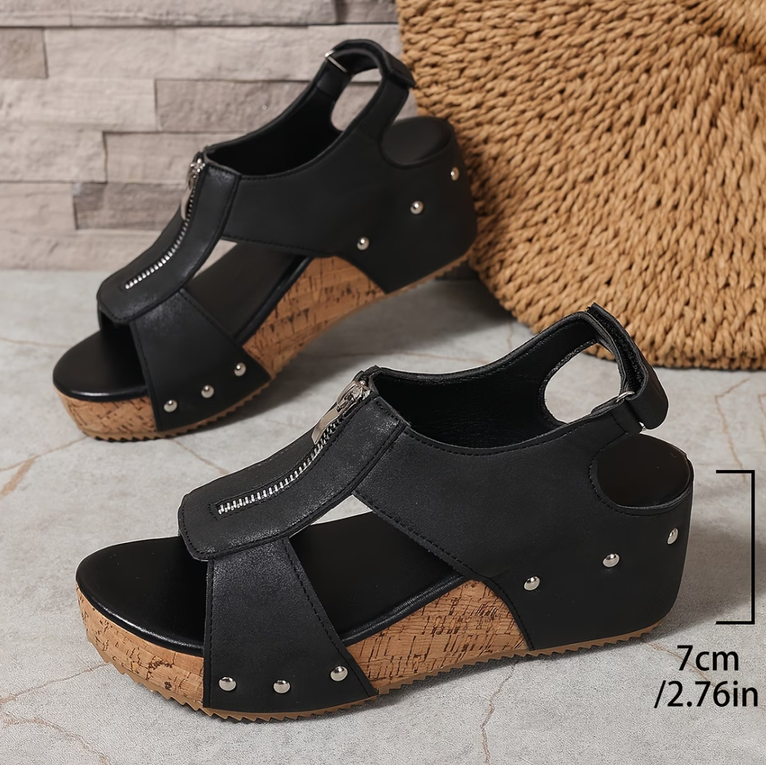 Women's New Vintage Wedge Platform Sandals