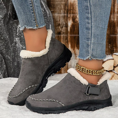 CozyStep Women’s Hands-Free Warm Shoes with Arch Support