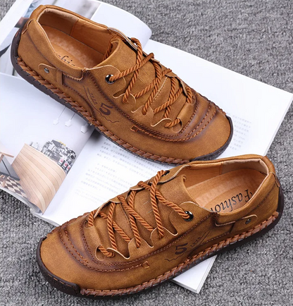 Handcrafted Classic Women's Casual Sneakers, Vintage Orthopedic Ankle Boots