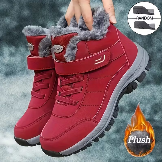 Early Winter Sale 50% ❤️ Women's Orthopedic Winter Shoes – Waterproof, Plush Lining & Arch Support Comfort