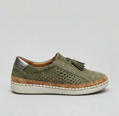 Women Hollow-Out Round Toe Orthopedic Walking Shoes