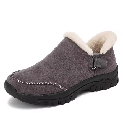 CozyStep Women’s Hands-Free Warm Shoes with Arch Support