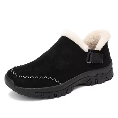 CozyStep Women’s Hands-Free Warm Shoes with Arch Support