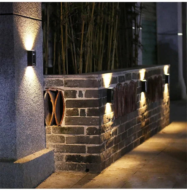 HOT SALE 45% OFF🔥Waterproof Solar Powered Outdoor Patio Wall Decor Light