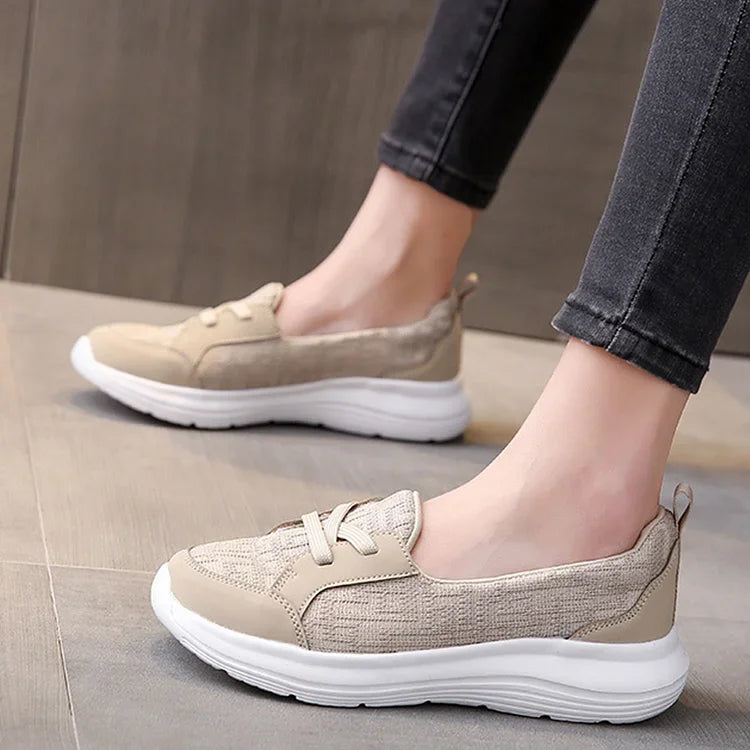 2024 Women Super soft Orthopedic Shoes, Hands Free Arch Support Slip-ins Shoes
