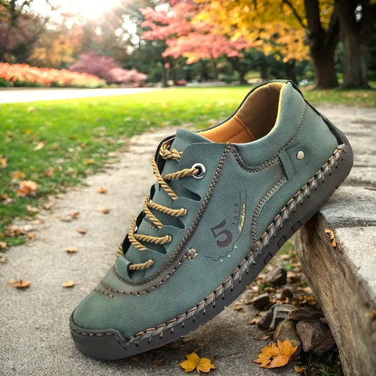 Handcrafted Classic Women's Casual Sneakers, Vintage Orthopedic Ankle Boots