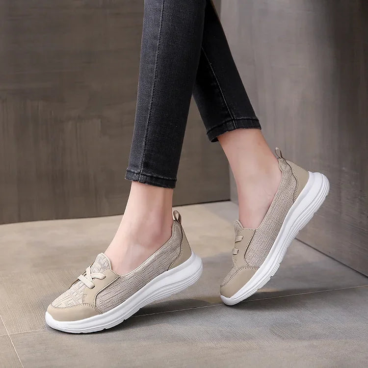 2023 New-in🔥Women Super soft Orthopedic Shoes, Breathable Arch Support Slip-on Shoes