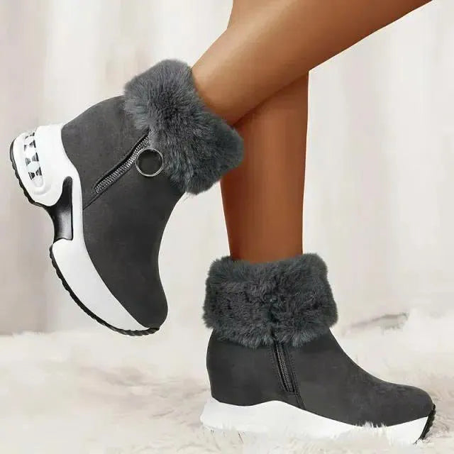 🎄Early Christmas Sale 50%❤️ Women's Warm Orthopedic Platform Boots