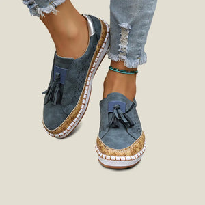 2023 Women Hollow-Out Round Toe Orthopedic Walking Sneakers