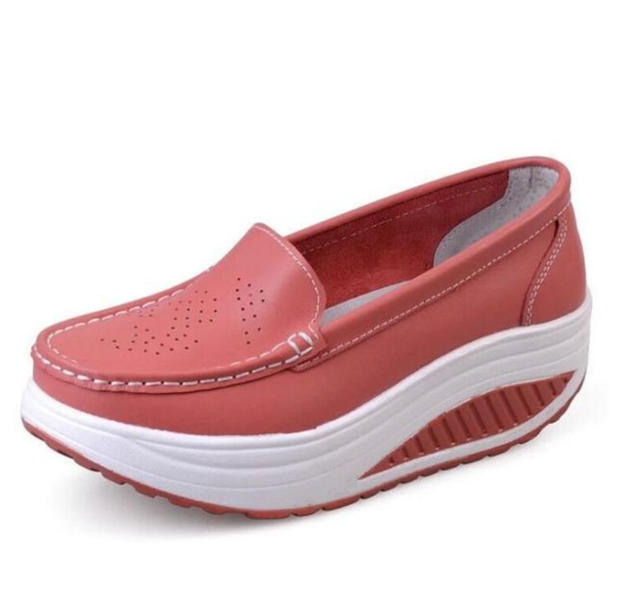 On This Week Sale Off 50%🔥Women Orthopedic Corrector Walking Shoes, Comfortable Working Loafers