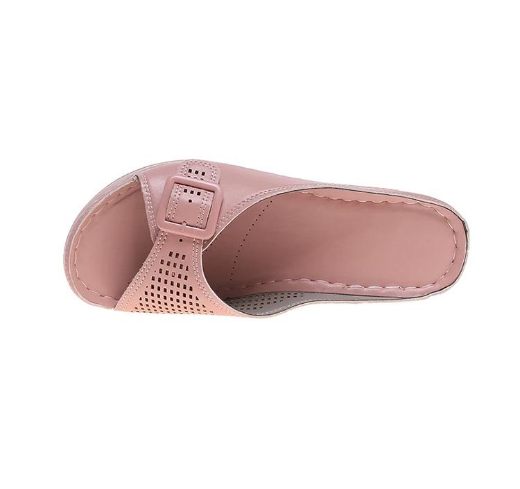BIRKNSANDALS™ Leather Soft Footbed Arch-Support Sandals, Comfy Orthopedic Beach Sandals